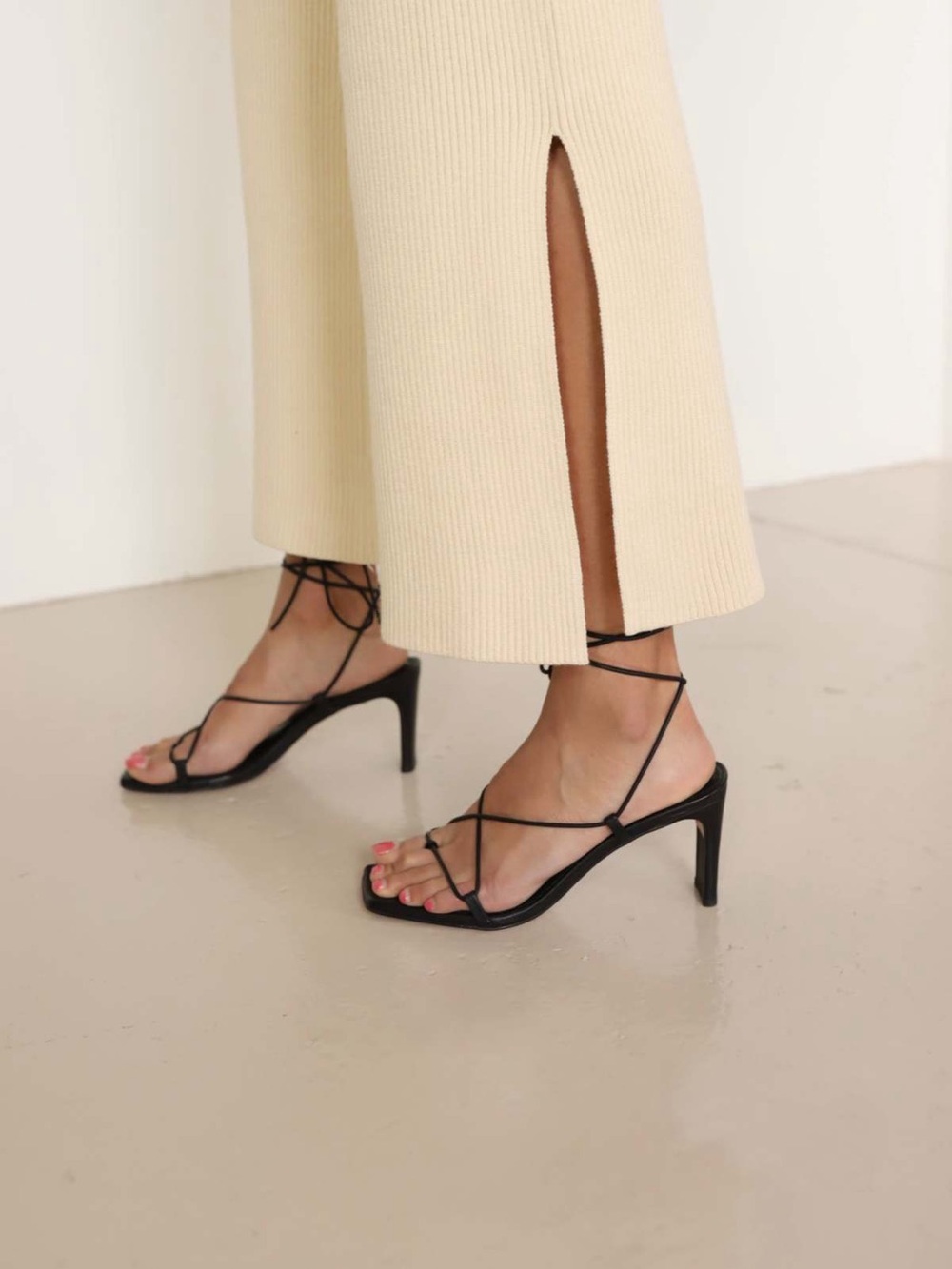 Alohas Bellini Nude Strappy Sandal